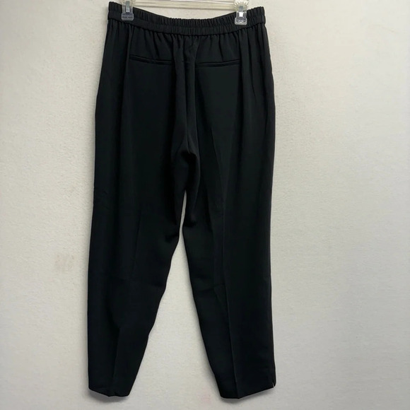 J crew Jamie pant trouser 8 black Cropped pull on slack - Picture 2 of 9